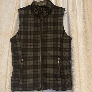 Lemon Tart plaid vest